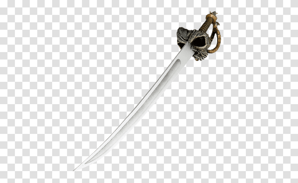 Pirate Skull Plastic Sword, Blade, Weapon, Weaponry, Knife Transparent Png