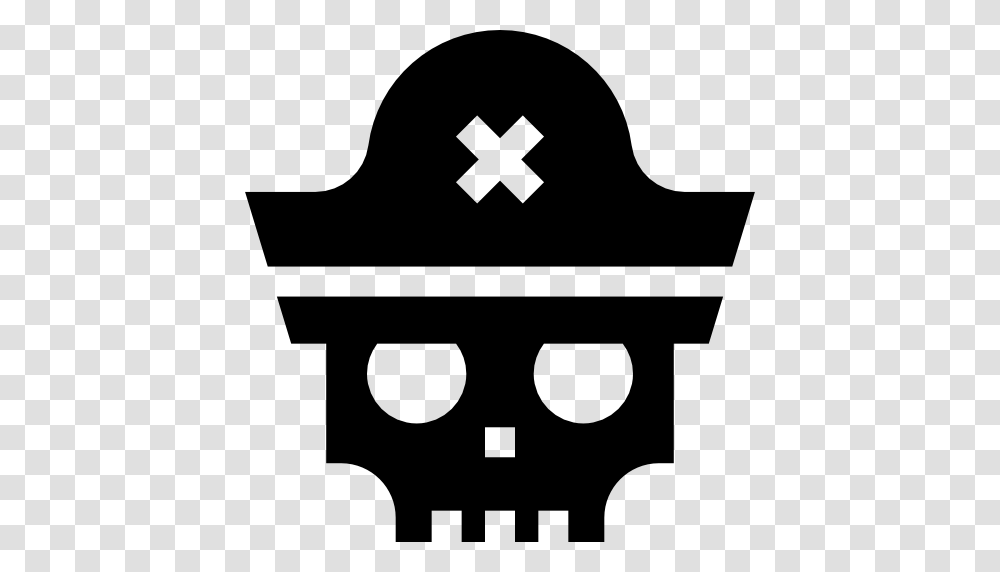 Pirate Skull, Stencil, Architecture, Building, Pillar Transparent Png