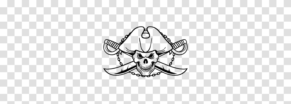 Pirate Skull Stickers Car Decals, Bow, Leisure Activities, Spider Transparent Png