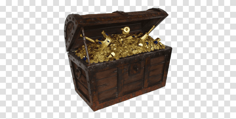 Pirate Treasure Chest, Box Transparent Png