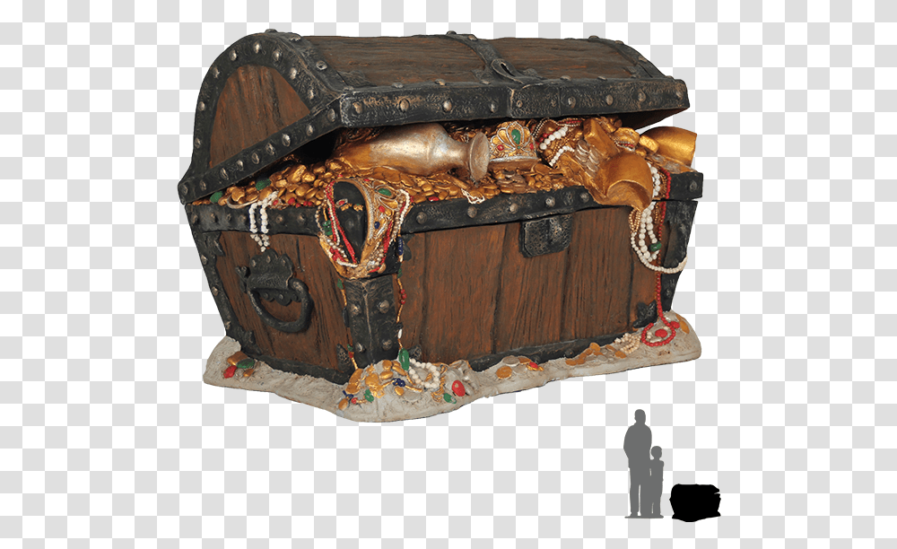 Pirate Treasure Chest, Gun, Weapon, Weaponry Transparent Png