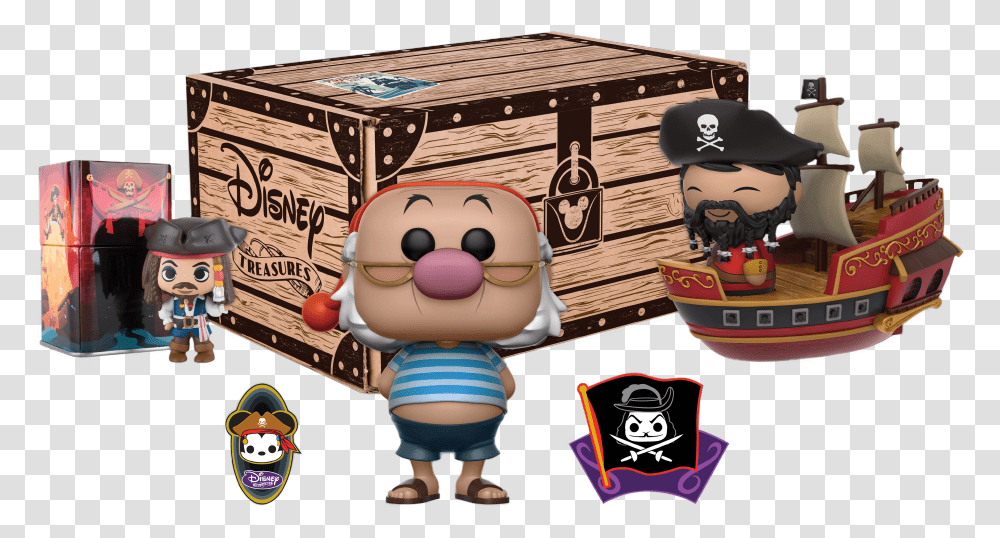 Pirate Treasure Disney Treasures Pirates Cove, Toy, Person, Hat Transparent Png