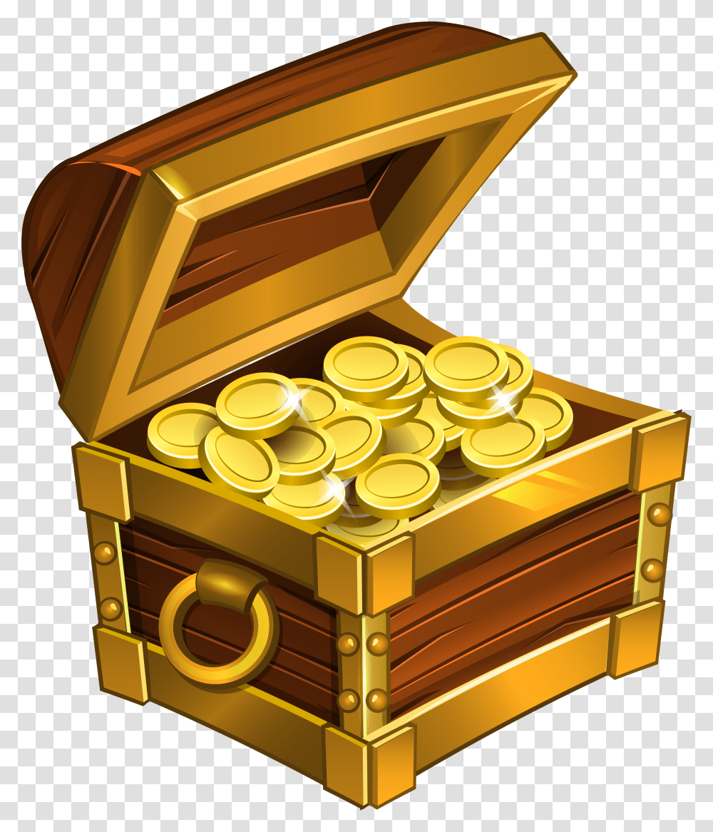 Pirate Treasure, Gold Transparent Png