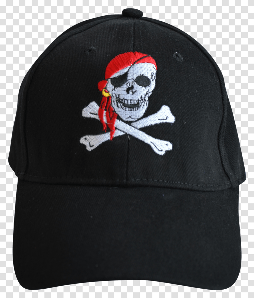 Pirate With Bandana Cap Fan Baseball Cap, Apparel, Hat Transparent Png