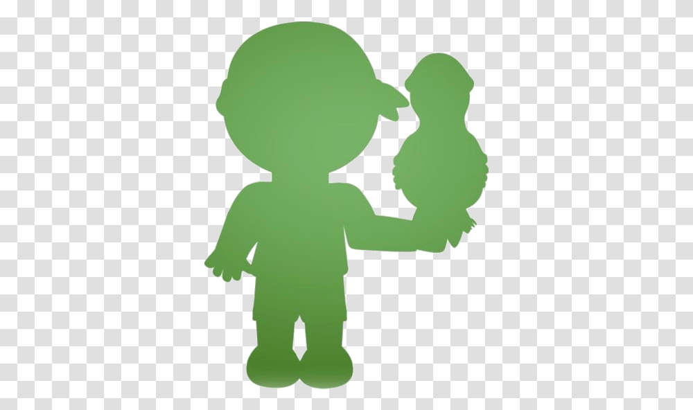 Pirate With Parrot Pirate With Parrot Toddler, Silhouette, Green, Alien Transparent Png