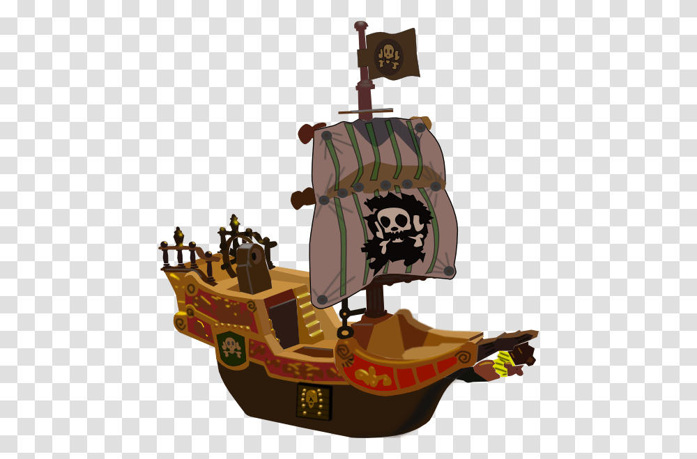 Pirates Clipart Free Pirate Ship Clip Art, Leisure Activities, Bulldozer, Vehicle, Transportation Transparent Png