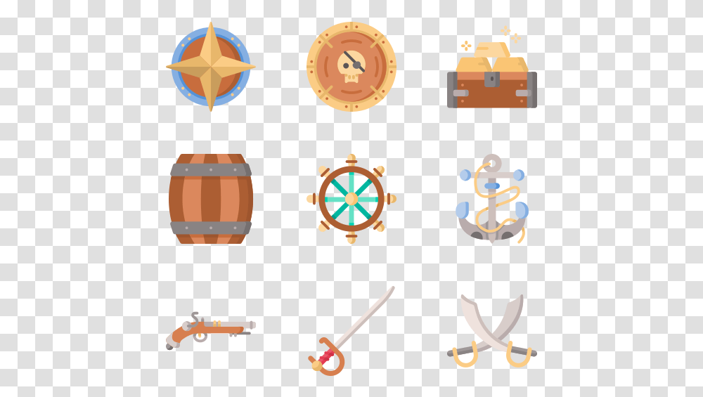 Pirates, Clock Tower, Architecture, Building Transparent Png