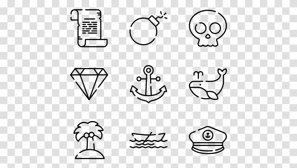 Pirates Email Phone Address Icons, Gray, World Of Warcraft Transparent Png
