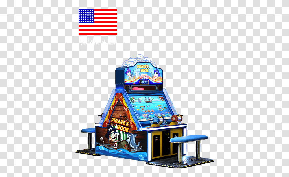 Pirates Hook 4 Player, Toy, Arcade Game Machine, Flag Transparent Png