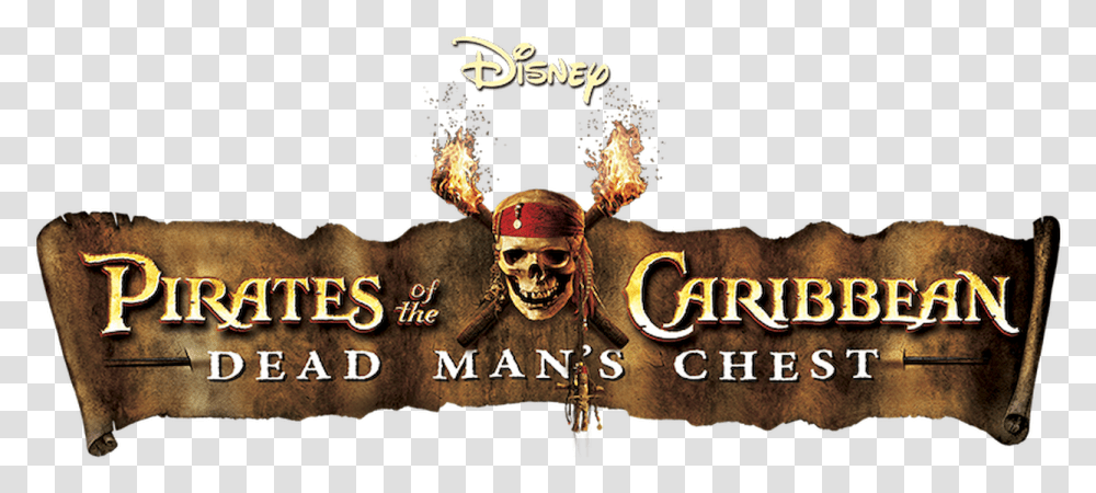 Pirates Of The Caribbean Dead Man's Chest Netflix Pirates Of The Caribbean Dead Chest Logo, Poster, Advertisement Transparent Png