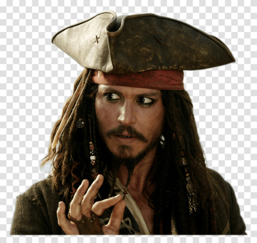 Pirates Of The Caribbean Download Jack Sparrow, Person, Human, Officer, Military Uniform Transparent Png