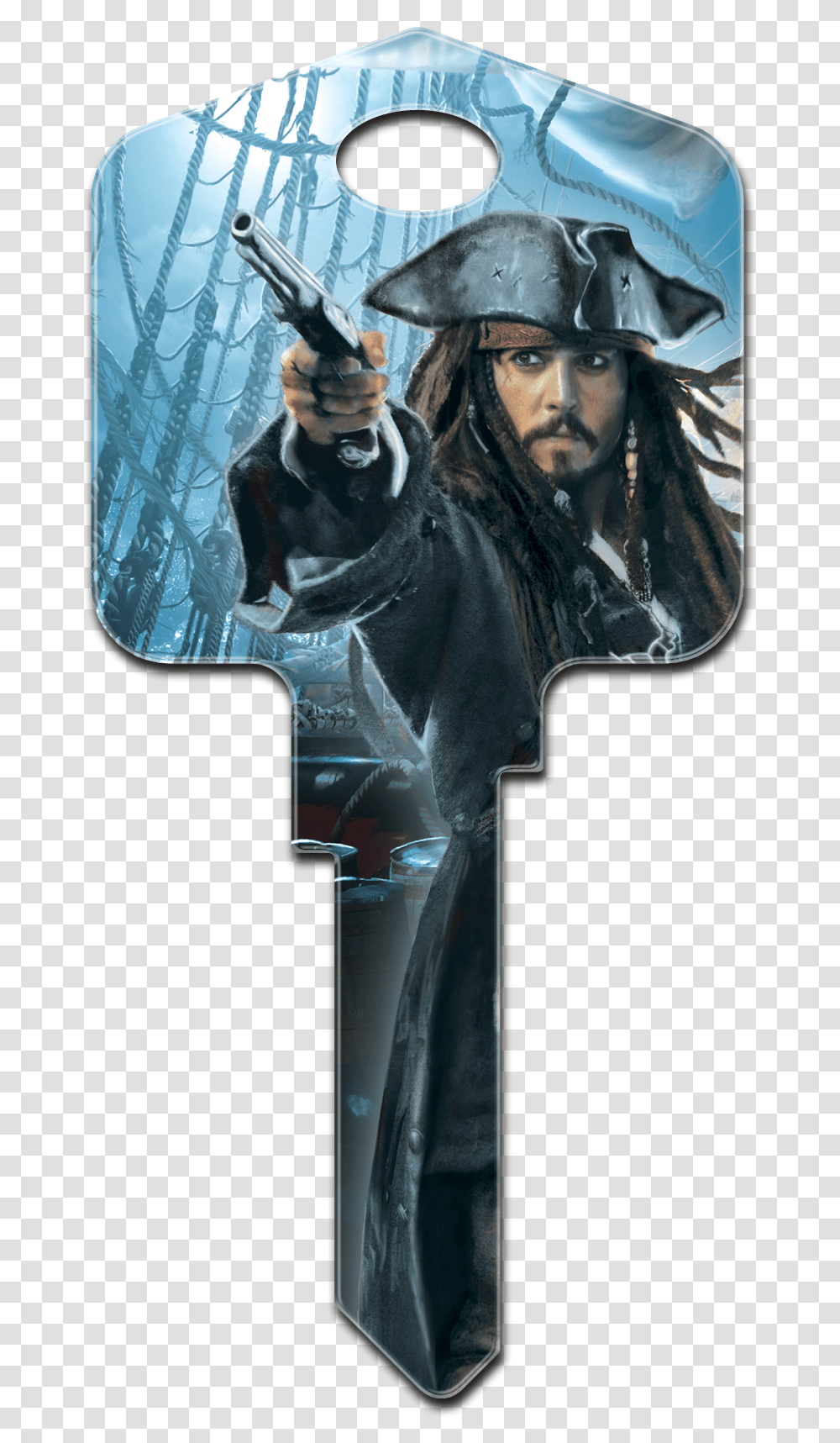 Pirates Of The Caribbean Key Blank, Person, Hat, Advertisement Transparent Png