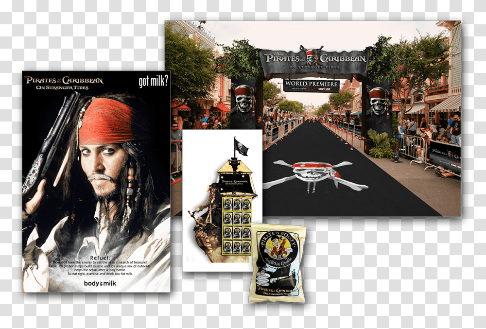Pirates Of The Caribbean, Person, Advertisement, Poster, Airplane Transparent Png