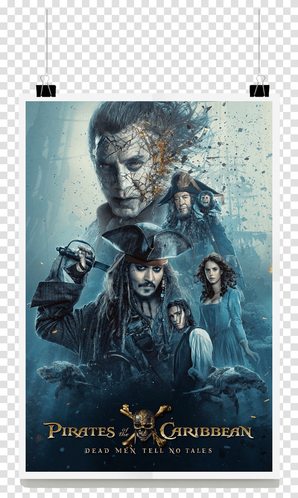 Pirates Of The Caribbean Pirates Of The Carribean Movie Poste, Poster, Advertisement, Person, Book Transparent Png