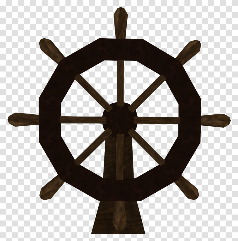 Pirates Online Wiki Ships Wheel Compass Rose, Cross, Compass Math Transparent Png