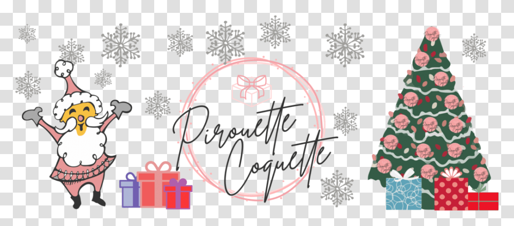 Pirouette Coquette Illustration, Christmas Tree, Ornament, Plant Transparent Png
