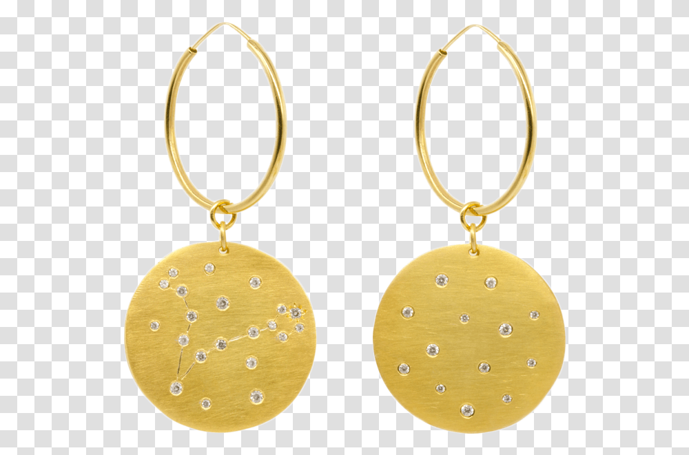 Pisces Constellation Earrings Leo Constellation Earrings, Accessories, Accessory, Jewelry, Gold Transparent Png