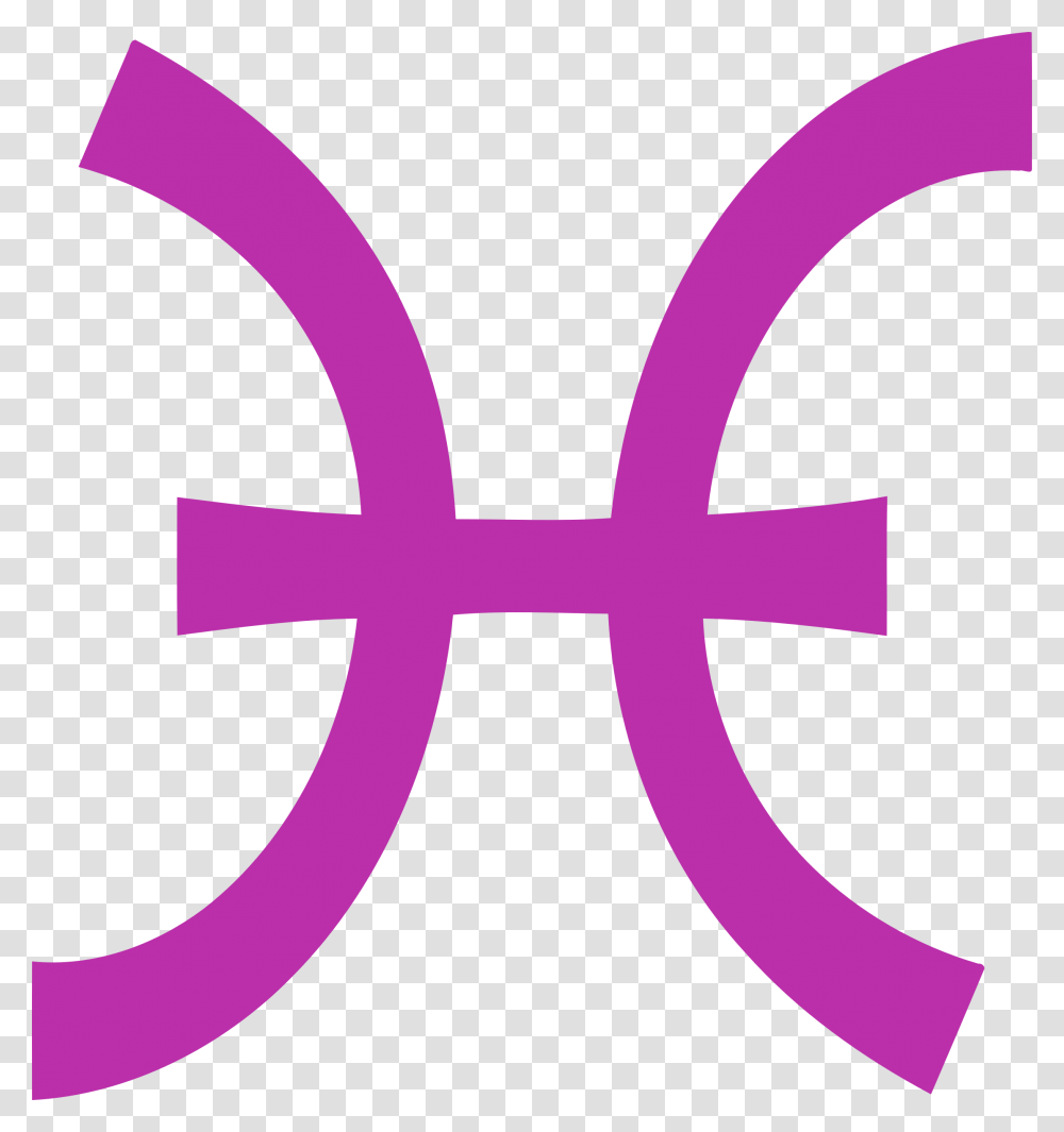 Pisces, Zodiac, Cross, Label Transparent Png