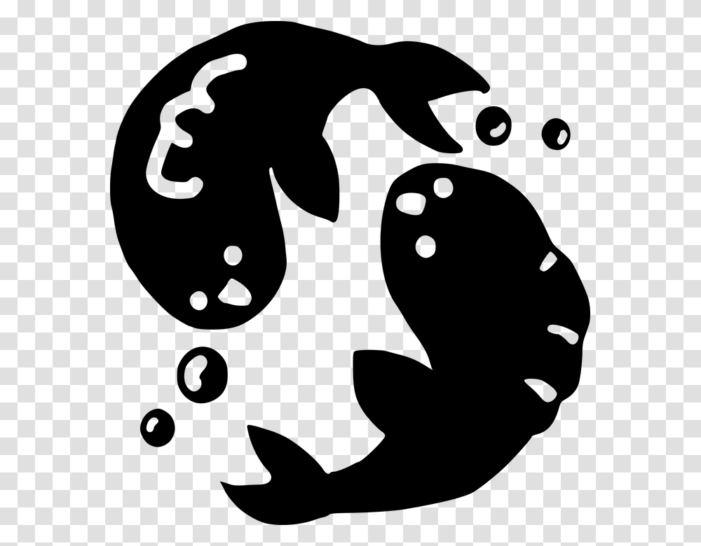 Pisces, Zodiac, Gray, World Of Warcraft Transparent Png
