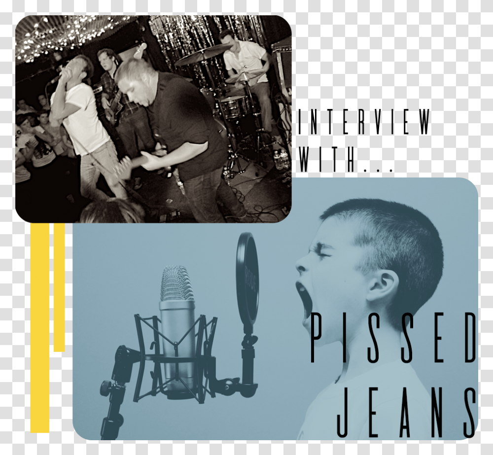 Pissed Jeans Interview Music, Person, Musician, Musical Instrument, Leisure Activities Transparent Png