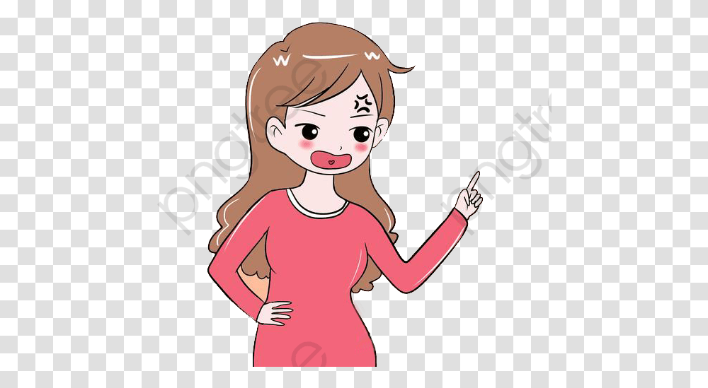 Pissed Off Lesson Angry Mother Clipart, Female, Person, Human, Girl Transparent Png