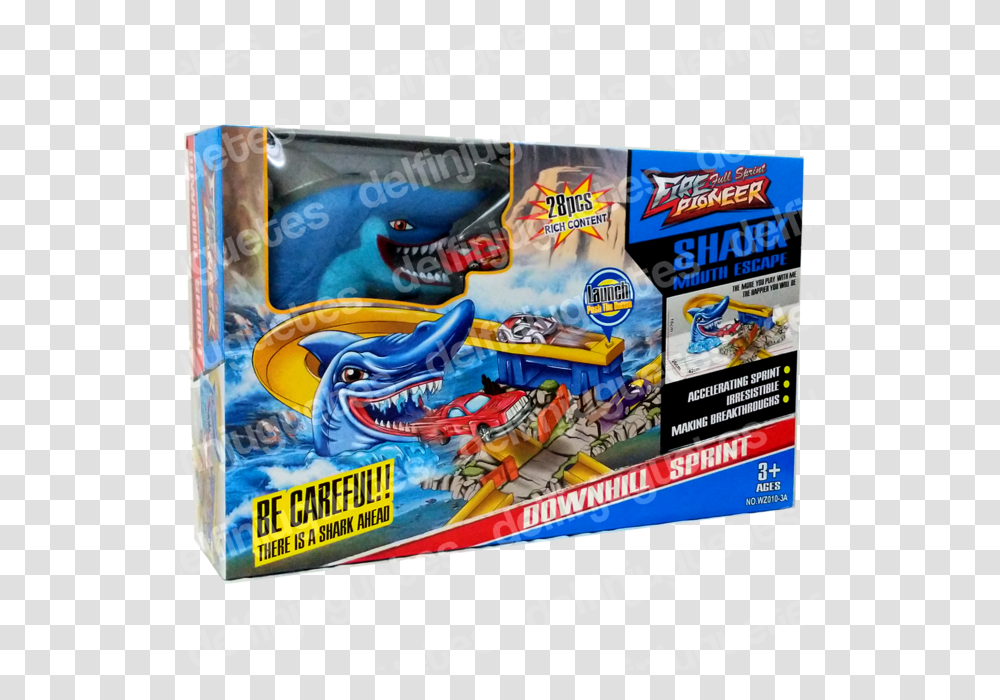 Pista Para Autos Hot Wheels Shark Tiburn Fiore Pioneer Lego, Advertisement, Poster, Flyer, Paper Transparent Png