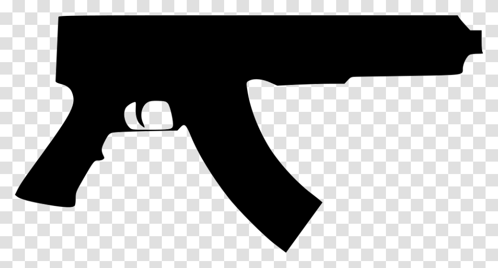 Pistol Ak Police Barrett, Axe, Tool, Stencil Transparent Png