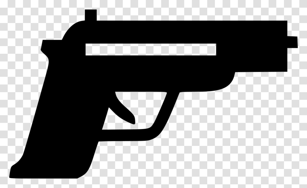 Pistol Black Gun Tattoo, Weapon, Weaponry, Appliance, Light Transparent Png