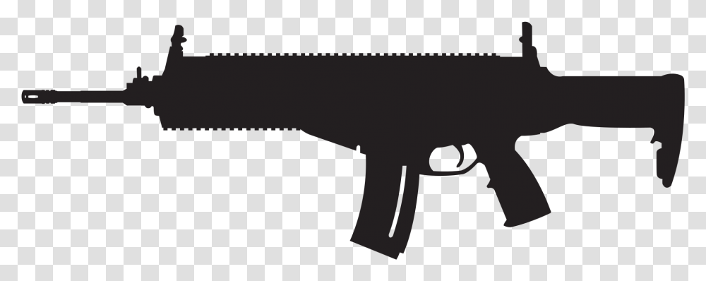 Pistol Clipart Arx 160, Gun, Weapon, Weaponry, Tool Transparent Png