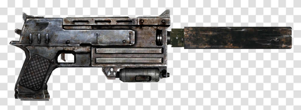Pistol Fallout 3 Fallout 4 10mm Pistol, Gun, Weapon, Weaponry, Handgun Transparent Png