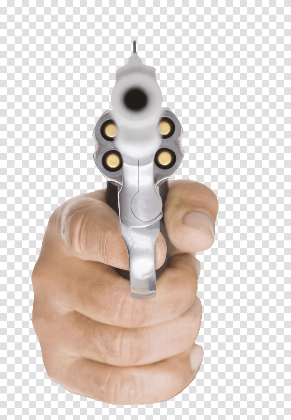 Pistol Gun Guns Bullet Weapon Face Cannon Revolver Hand With Gun, Person, Human, Finger, Slingshot Transparent Png