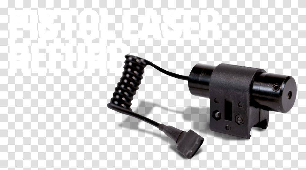 Pistol Laser Refurb Camera, Adapter, Plug Transparent Png