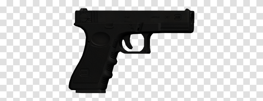 Pistol Smith Amp Wesson Mampp Firearm Ammunition Glock 19 Side View, Gun, Weapon, Weaponry, Handgun Transparent Png