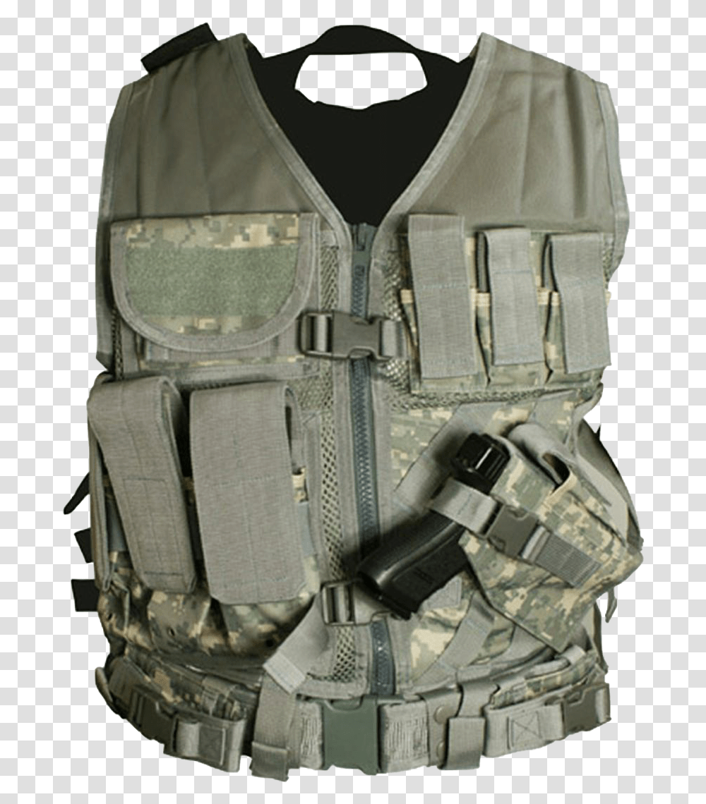 Pistol Vest, Apparel, Lifejacket Transparent Png