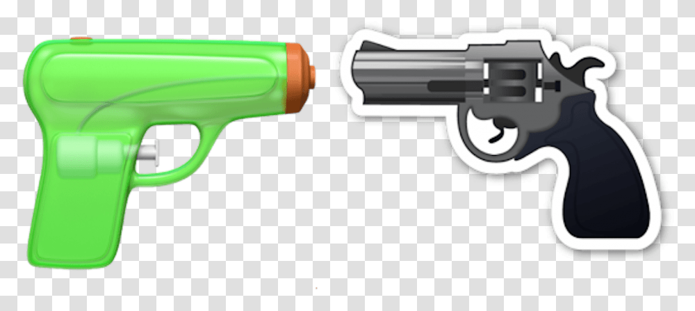 Pistol Vs Gun Gun Emoji Background, Power Drill, Tool, Toy, Weapon Transparent Png