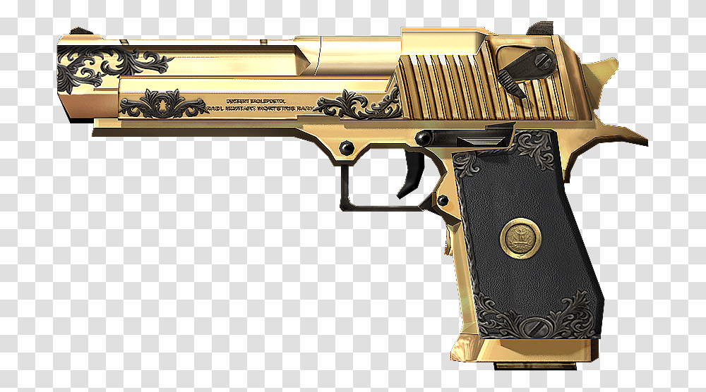 Pistola De Ouro, Handgun, Weapon, Weaponry, Piano Transparent Png