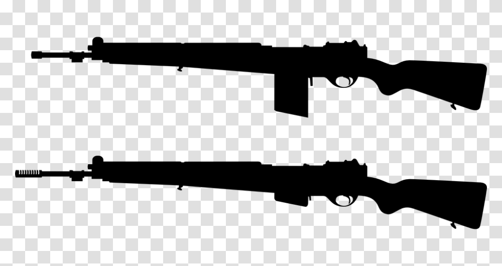 Pistols Silhouette Clipart Free, Gray, World Of Warcraft Transparent Png