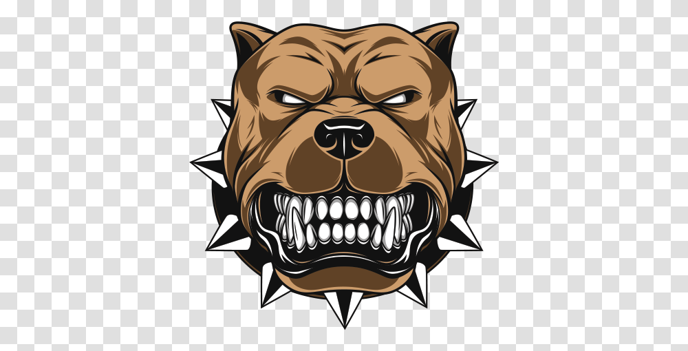 Pit Bull Head Guard Pitbull Head American Bully Logo, Jaw, Teeth, Mouth, Lip Transparent Png