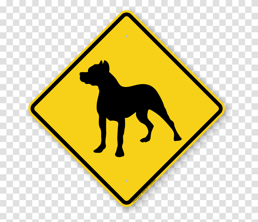 Pit Bull Symbol Guard Dog Sign Warning Sign For Dog, Road Sign, Pet, Canine, Animal Transparent Png