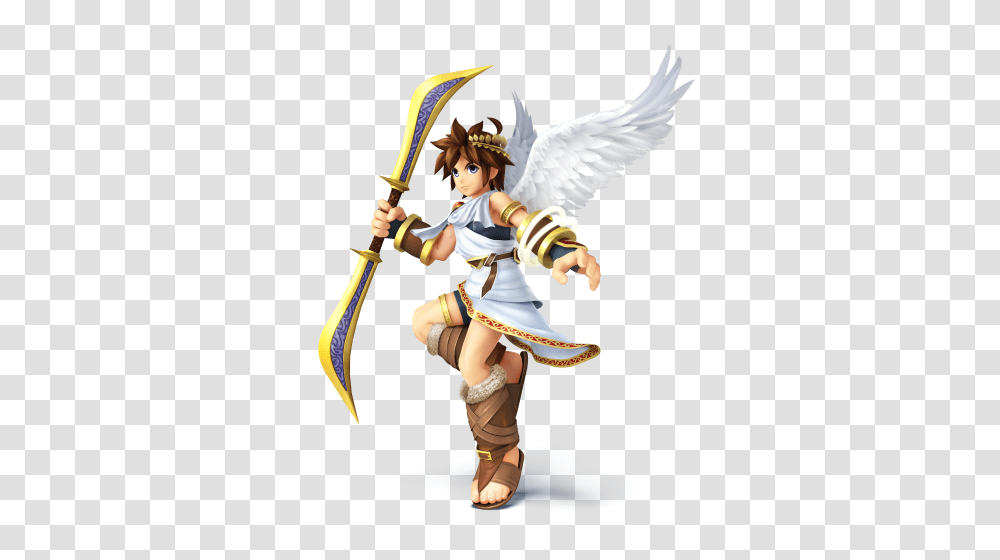 Pit From Kid Icurus, Person, Human, Figurine, Sport Transparent Png