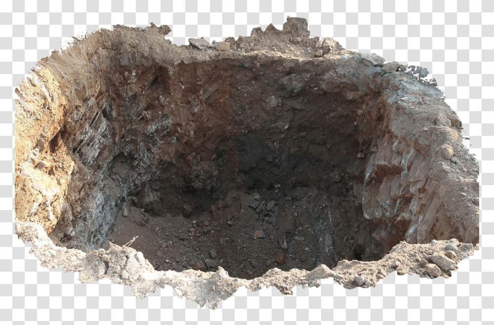 Pit Hole Pit Hole, Rock, Mineral, Crystal, Soil Transparent Png