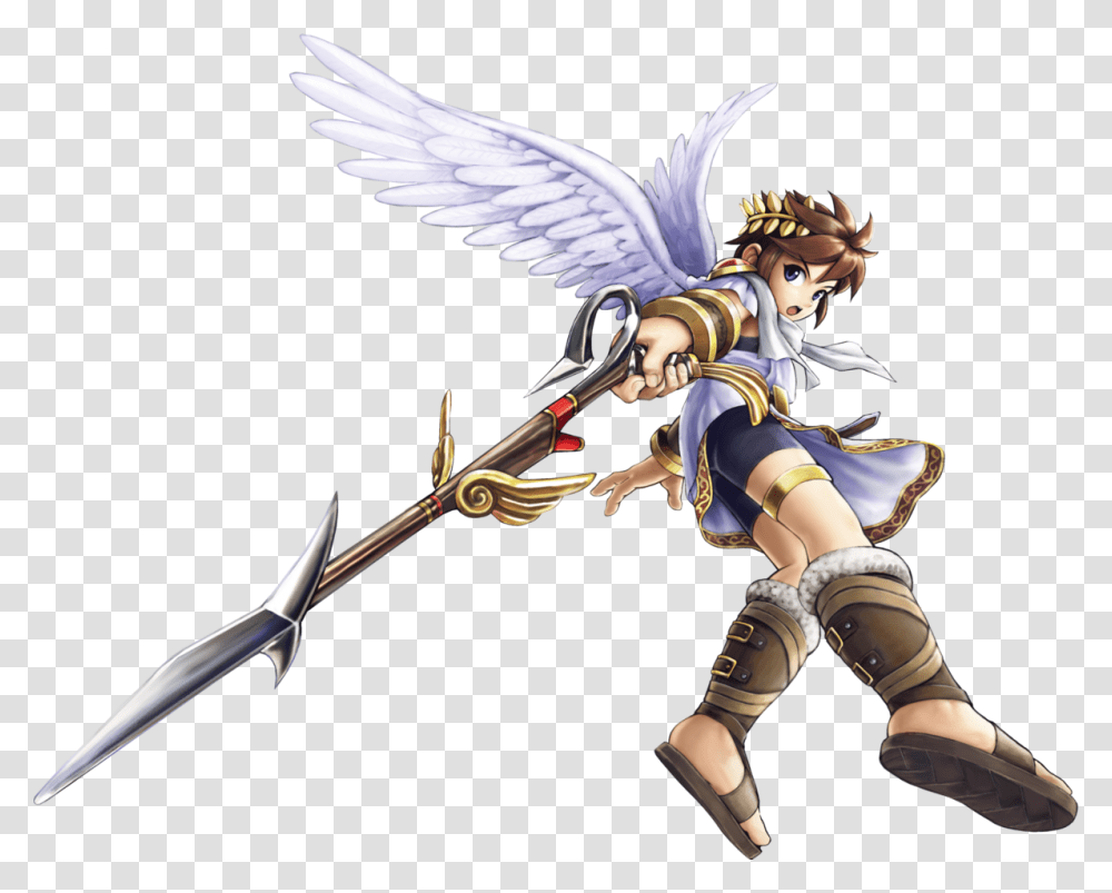 Pit Kid Icarus Uprising, Person, Human, Weapon, Weaponry Transparent Png