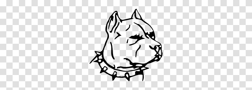 Pitbull Dog Head Sticker, Stencil, Label, Face Transparent Png