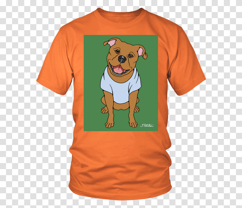 Pitbull Dog T Shirt T Shirt, Apparel, T-Shirt, Pet Transparent Png