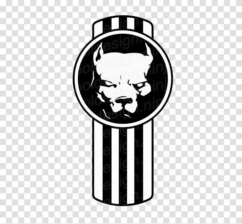 Pitbull Download, Stencil, Logo, Trademark Transparent Png