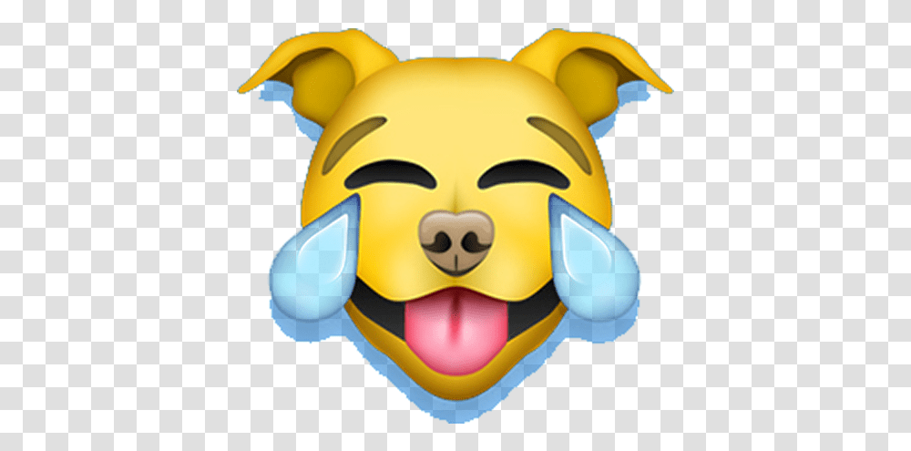 Pitbull Emoji Messages Sticker 6 Pitbull Emoji, Toy, Pac Man, Peeps, Plush Transparent Png