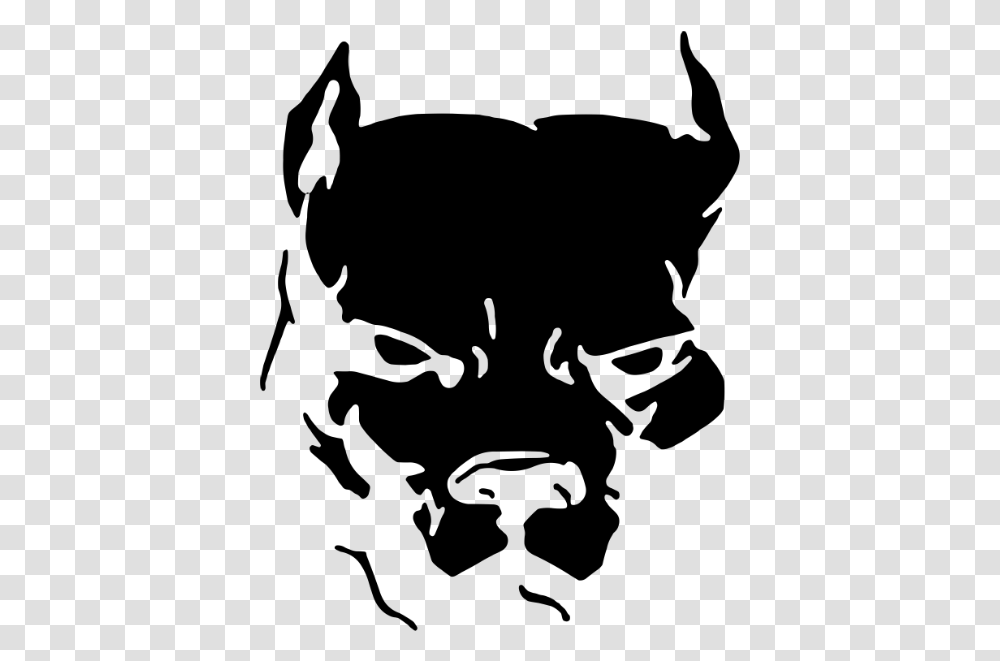 Pitbull Pit Bull Decal T Shirt American Car Clipart American Bully Head Silhouette, Gray Transparent Png