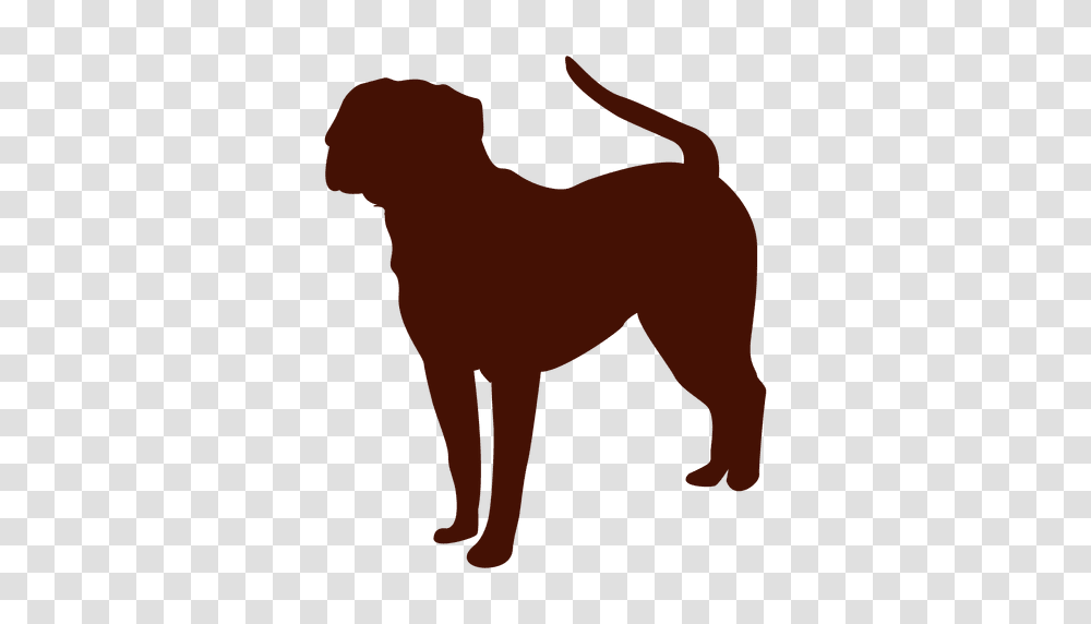 Pitbull Silhouette Black Dog Silhouette Icon Free, Animal, Pet, Canine, Mammal Transparent Png