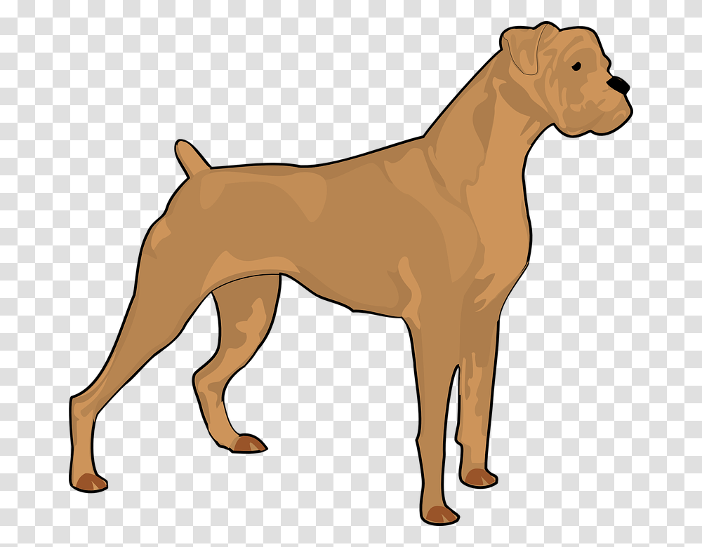Pitbull Sitting Boxer Dog Silhouette, Mammal, Animal, Horse, Pet Transparent Png