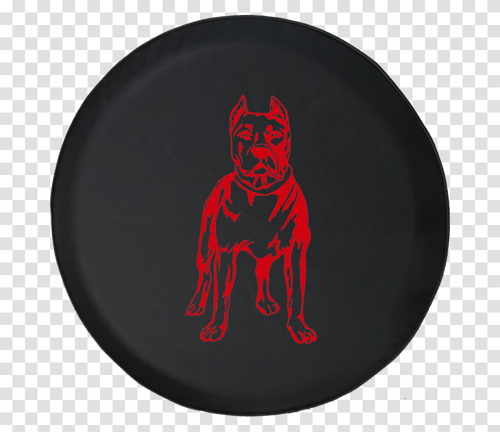 Pitbull Staffy Dog Lover American Bulldog Jeep Canis Panther, Logo, Mammal, Frisbee Transparent Png